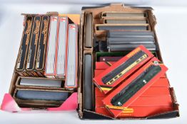 A QUANTITY OF ASSORTED BOXED OO GAUGE COACHING STOCK, assorted models by Hornby, Tri-ang, Lima,