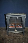 A DIMPLEX JAZ20N STOVE EFFECT HEATER height 60cm (PAT pass and working)