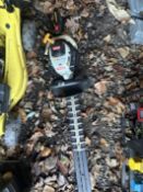 A RYOBI PETROL HEDGE TRIMMER, engine turns but not tested any further