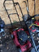 A SOVEREIGN MODEL XSS40H2 PETROL LAWNMOWER, condition report: engine turns but not tested any