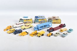 A QUANTITY OF BOXED AND UNBOXED DIECAST MODELS, to include a boxed Corgi Ford Zephyr Estate Car, no.