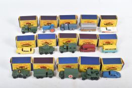 BOXED MATCHBOX 1-75 SERIES MODELS No's 61-75, all appear complete and in good condition with minor