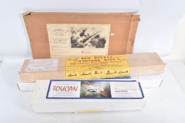 THREE BOXED AIRCRAFT KITS, comprising an Airways Vac Form 1/48 E.E. Canberra B(l)8, a Pro-Scale
