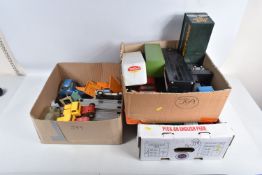 A QUANTITY OF ASSORTED PLAYWORN TONKA TOYS TRUCKS, assorted sizes mixture of Mini, Regular and later