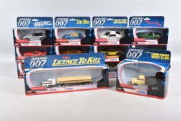 FOURTEEN BOXED CORGI ULTIMATE BOND COLLECTION JAMES BOND 007 DIECAST MODELS, featuring vehicles from