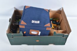 A SELECTION OF MILITARY RELATED 80'S AND 90'S TOYS, to include a Silverlit Toys Multimac Galaxy