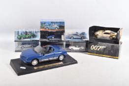 A SELECTION OF DIECAST MODEL VEHCILES, to include a boxed 1:36 scale Corgi Die Another Day Aston