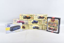 EIGHT BOXED CORGI CLASSICS BREWERY COLLECTION DIECAST VEHICLES, to include Atkinson articulated