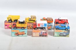 SEVEN BOXED MATCHBOX 75 SERIES MODEL DIECAST VEHICLES, the first a Mercedes 450 SEL, no. 56 C,