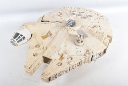 AN UNBOXED 1979 CPG JENNER STAR WARS MILLENNIUM FALCON, includes top panel, training ball,