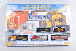 A BOXED BACHMANN HO GAUGE DIGITAL COMMANDER TRAIN SET, No.00501, contents not checked but complete