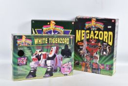 THREE BOXED 1990'S BANDAI POWER RANGERS FIGURES, to include a Deluxe Set Megazord, reference 2260,