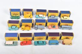 BOXED MATCHBOX 1-75 SERIES MODELS No's 31-45, all appear complete and in good condition with minor