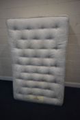 A HYPNOS WHEATLEY SUPREME 4FT DIVAN BED AND MATTRESS, condition report: would benefit from a