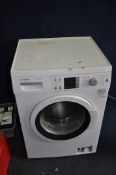A BOSCH WAQ284S0GB WASHING MACHINE width 60cm, depth 60cm, height 85cm (PAT pass powers up but not