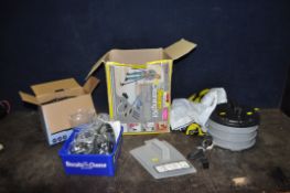 A COLLECTION OF STEAM CLEANING ITEMS including a Earlex Steam cleaning kit in box, a JDW hand held
