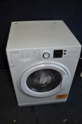 A HOTPOINT NSWJ842C WASHING MACHINE width 60cm, depth 60cm, height 85cm (PAT pass, spin cycle run