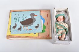 A QUANTITY OF PRINTED WOODEN BOARDS DEPICTING IMAGES FROM GALTS EARLY STAGES JIGSAW PUZZLES, c.