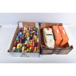 A QUANTITY OF UNBOXED DIECAST MODEL VEHICLES, to include a number of Corgi and Corgi Juniors,