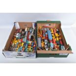 A QUANTITY OF UNBOXED ASSORTED PLAYWORN DIECAST VEHICLES, to include Corgi Toys Chitty Chitty Bang