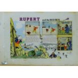 BESTALL, ALFRED MBE (1892-1986) British (AR), "Rupert And The Red Box",