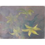 HEPPLE, ROBERT NORMAN RA RP (1908-1994) British (AR), "Flower Study", oil on canvas,