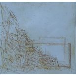 BATT, ROY (1946-2016) British (AR), "Abstract II", etching, signed and dated '80, framed and glazed.
