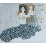 ESPERIVA, after GUSTAV KLIMT (1862-1918) Austrian (AR), Girl With Flowing Hair,