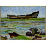 CHILDISH, BILLY (born 1959) British (AR), "The Wreck", a signed limited edition print on card,