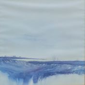 ' Winter Landscape', print, framed and glazed. 54 x 54 cm.