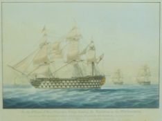 A pair of 19th century 'Naval prints,