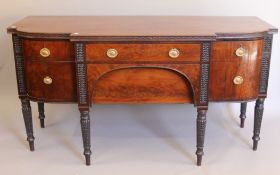 An early 19th century mahogany sideboard. 182 cm wide.
