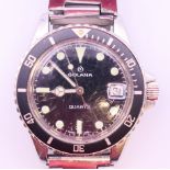 A Golana gentlemen's wristwatch. 4 cm wide.