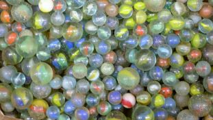 A box of marbles.