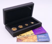 A boxed 2021 Queen's 95th Birthday 24 carat gold Sovereign Prestige Set to include a one-eighth