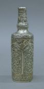 An unmarked Eastern silver bottle vase. 15.5 cm high. 132.9 grammes.