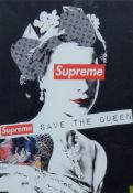 DEATH NYC (Contemporary) American, Supreme Queen, print,