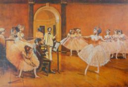 KEATING, TOM (1917-1984) British (AR), The Degas Dancing Class,