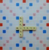 ADAMS, SAMMY (born 1977) British (AR), Hakuna Mutata, Scrabble board, print, signed and dated 2015,