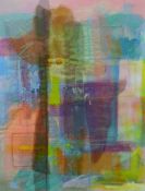 BEARD, TERRY (Contemporary) Canadian, Pink and Lime no.