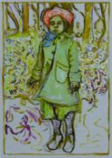 CHILDISH, BILLY (born 1959) British (AR), Girl in Green, signed limited edition print,