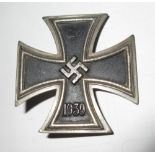WWII 1st Class Iron Cross by C.F. Zimmenmann. Pforzheim, with pin Bradleys shipping £23.00 plus