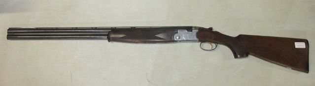 SHOTGUN CERTIFICATE REQUIRED - 12B Beretta Over Under Shotgun, Serial No. M82072B, length of pull