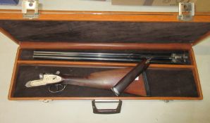 SHOTGUN CERTIFICATE REQUIRED - 12B Gunmark Side-by-Side Shotgun double trigger, Serial No. 13185,