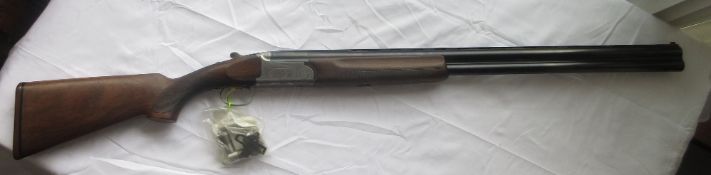 SHOTGUN CERTIFICATE REQUIRED Rothwell over under 12 bore shotgun, ejector, 29" barrel, length of