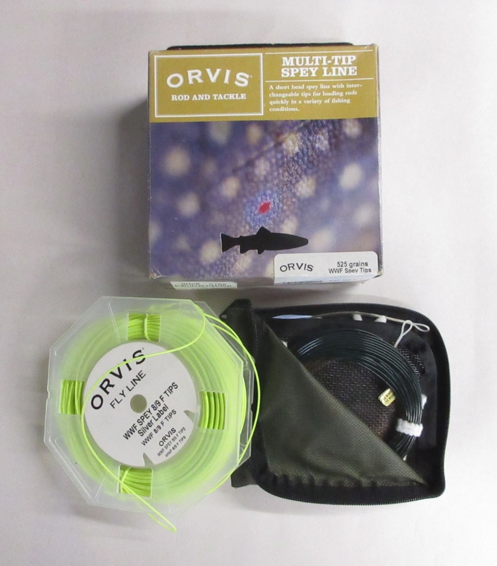 A Bruce & Walker “Expert” carbon Salmon three piece fly rod 15” #9-11 and a Orivs line bag and fly - Image 2 of 3