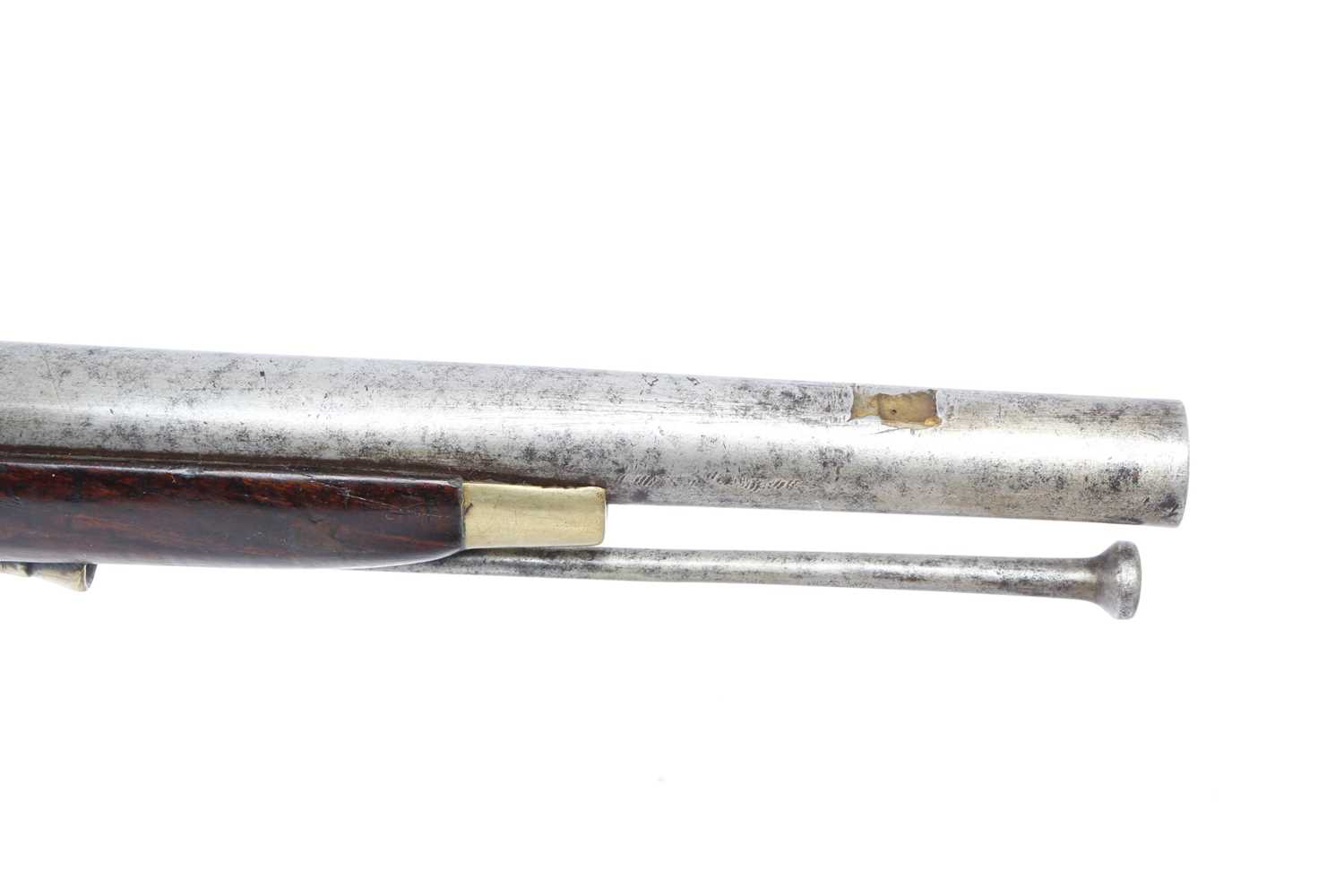 (S58) 10 bore Indian Pattern (?) Percussion Service Musket, 40 ins ...