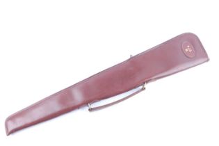 Fleece lined leather gun slip, measures 34 ins