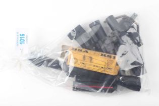 Bag of sight parts and a 4 x 81 Pecar Berlin (Germany) scope