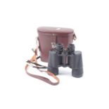 10 x 50 Zeiss Jena Dekarem binoculars, cased